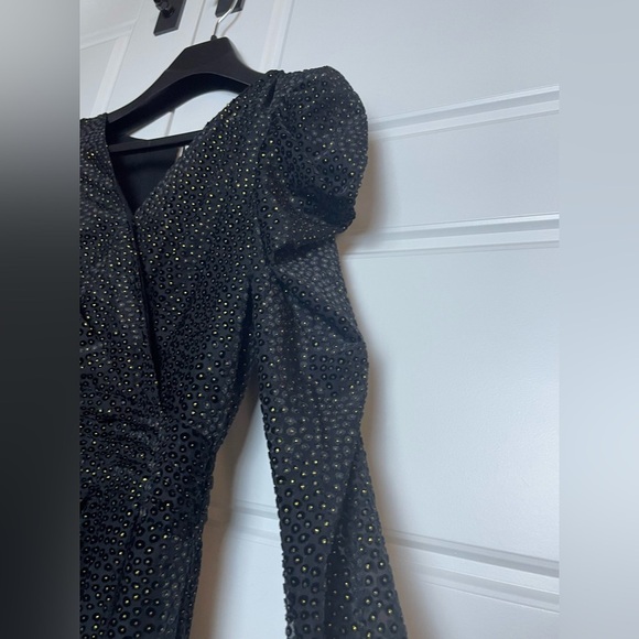 ASTR the Label Stroke of Midnight Beaded Minidress - Picture 8 of 12